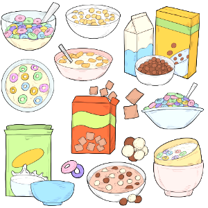 Cereal. Free illustration for personal and commercial use.