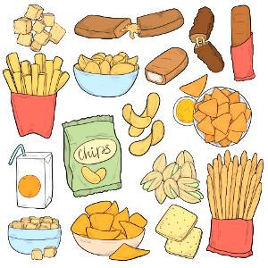 Snack. Free illustration for personal and commercial use.
