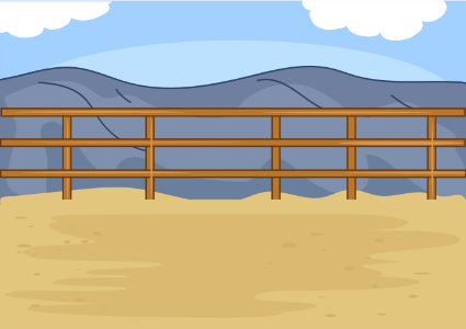 Brown fence. Free illustration for personal and commercial use.