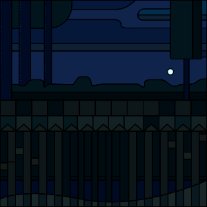 Pixel fence. Free illustration for personal and commercial use.
