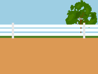 White fence. Free illustration for personal and commercial use.