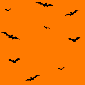 Flying bats. Free illustration for personal and commercial use.