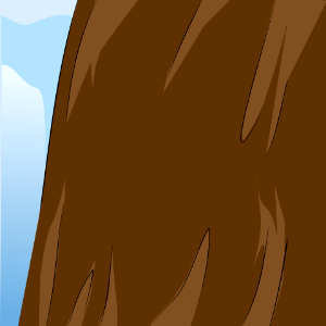 Brown trunk. Free illustration for personal and commercial use.