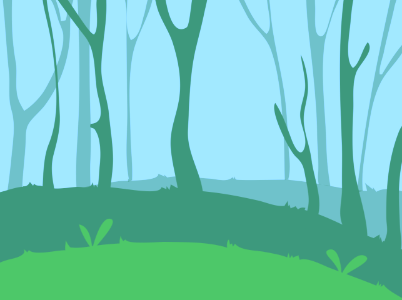 Forest shades. Free illustration for personal and commercial use.