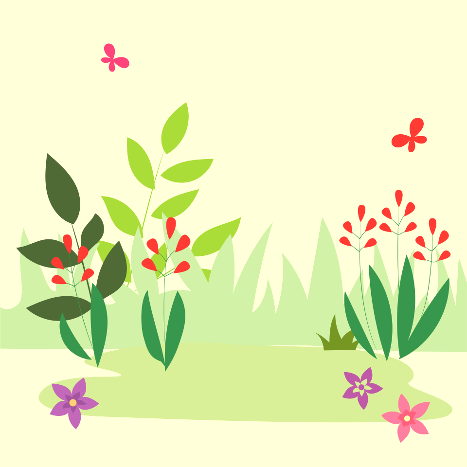 greenery illustration free download