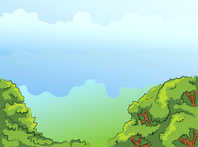 Tree tops. Free illustration for personal and commercial use.