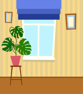Flower pot. Free illustration for personal and commercial use.