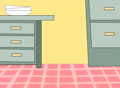 Kitchen. Free illustration for personal and commercial use.