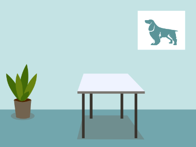 Veterinary clinic. Free illustration for personal and commercial use.