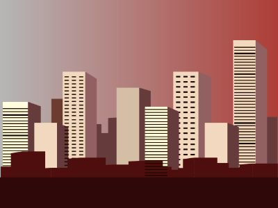 City scape. Free illustration for personal and commercial use.