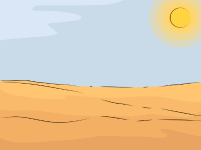Desert. Free illustration for personal and commercial use.