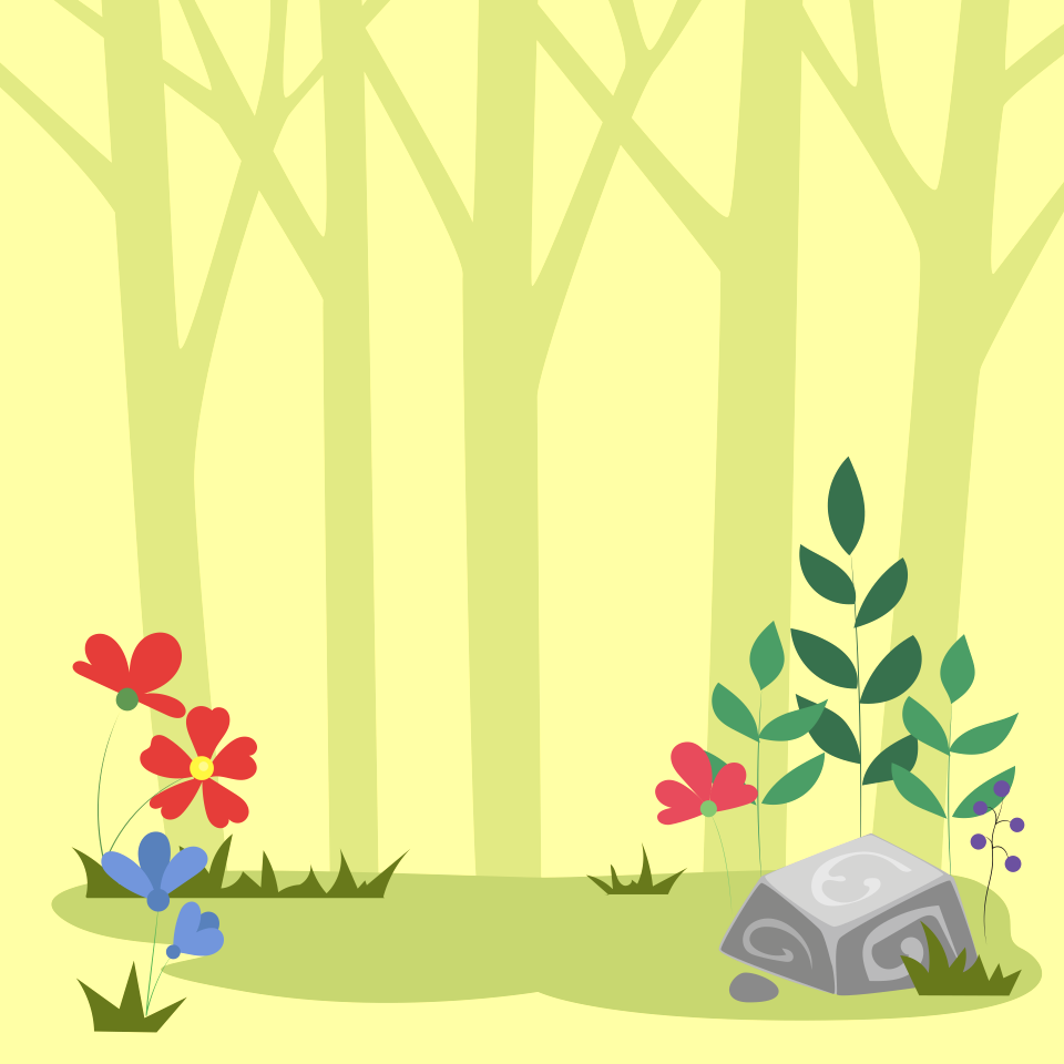 Distant forest. Free illustration for personal and commercial use.