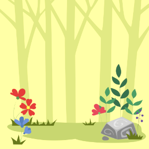 Distant forest. Free illustration for personal and commercial use.