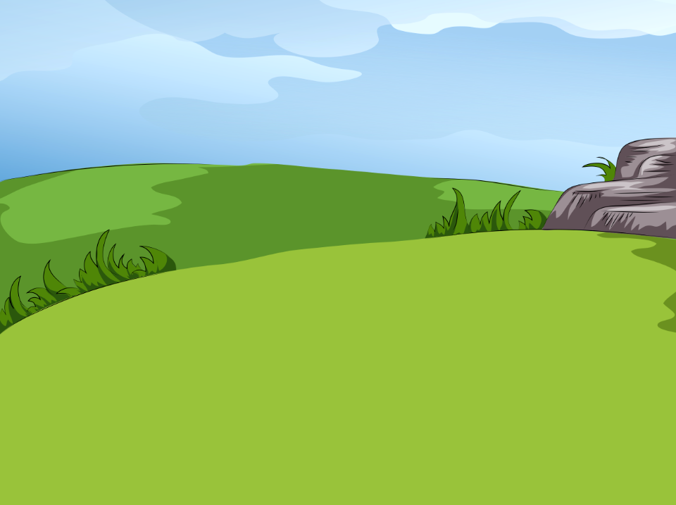 Green meadow. Free illustration for personal and commercial use.