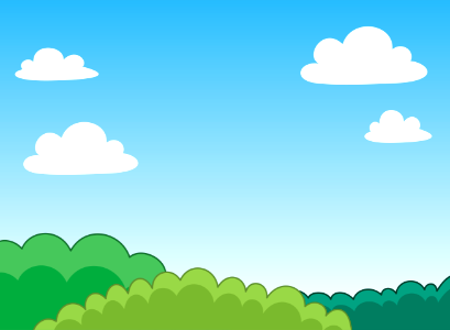 Greenery and blue sky. Free illustration for personal and commercial use.
