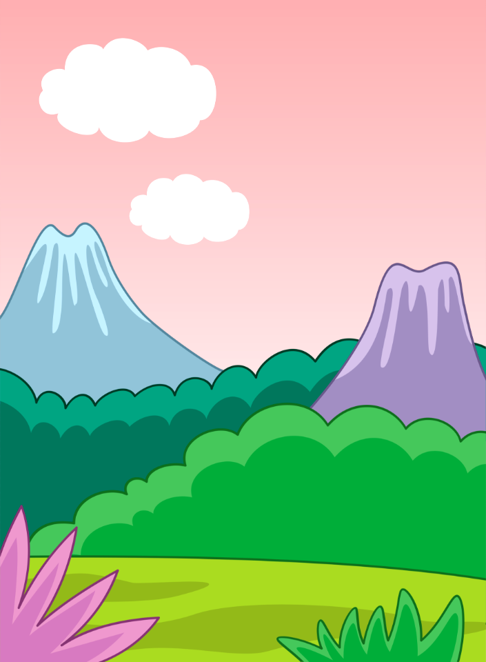 Mountains forests. Free illustration for personal and commercial use.