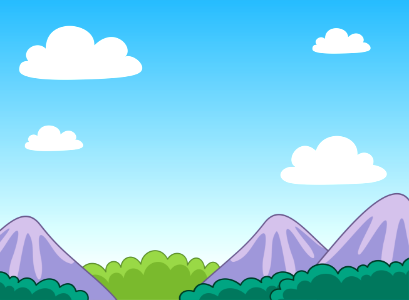 Purple mountains landscape. Free illustration for personal and commercial use.