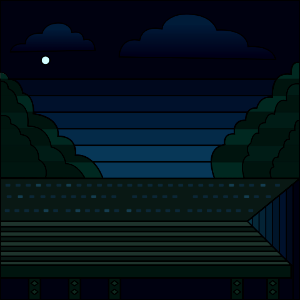 Pixel house. Free illustration for personal and commercial use.