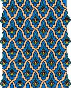 Moroccan tile. Free illustration for personal and commercial use.