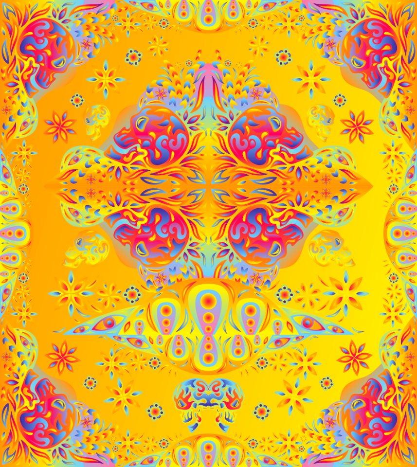 Psycedelic. Free illustration for personal and commercial use.