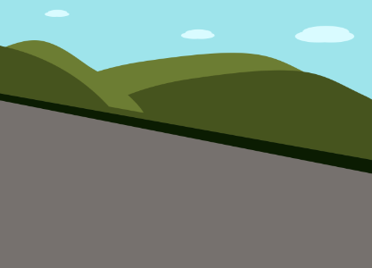 Primitive road. Free illustration for personal and commercial use.