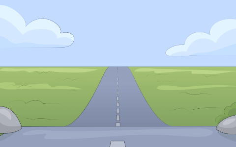 Straight road. Free illustration for personal and commercial use.