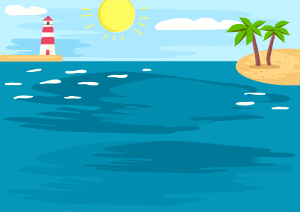 Lighthouse. Free illustration for personal and commercial use.
