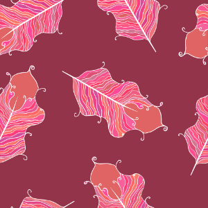 Abstract leaves. Free illustration for personal and commercial use.