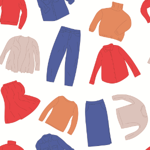 Clothes. Free illustration for personal and commercial use.