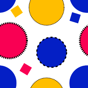 Colorful circles. Free illustration for personal and commercial use.