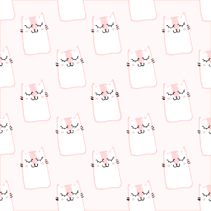 Cute kittens. Free illustration for personal and commercial use.