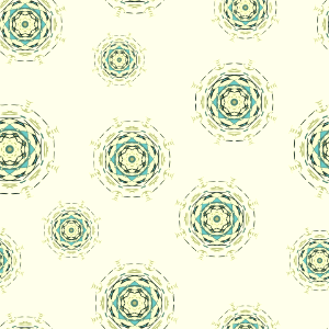 Kaleidoscope circles. Free illustration for personal and commercial use.
