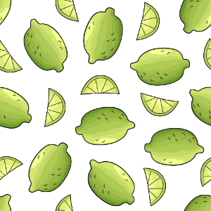 Limes. Free illustration for personal and commercial use.