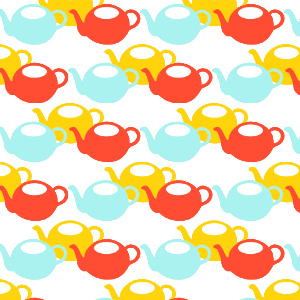 Teapot. Free illustration for personal and commercial use.