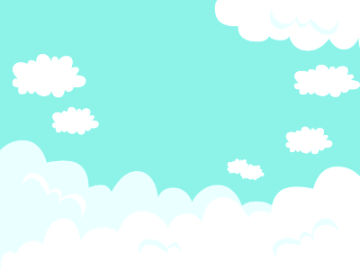 Blue cloudy sky. Free illustration for personal and commercial use.