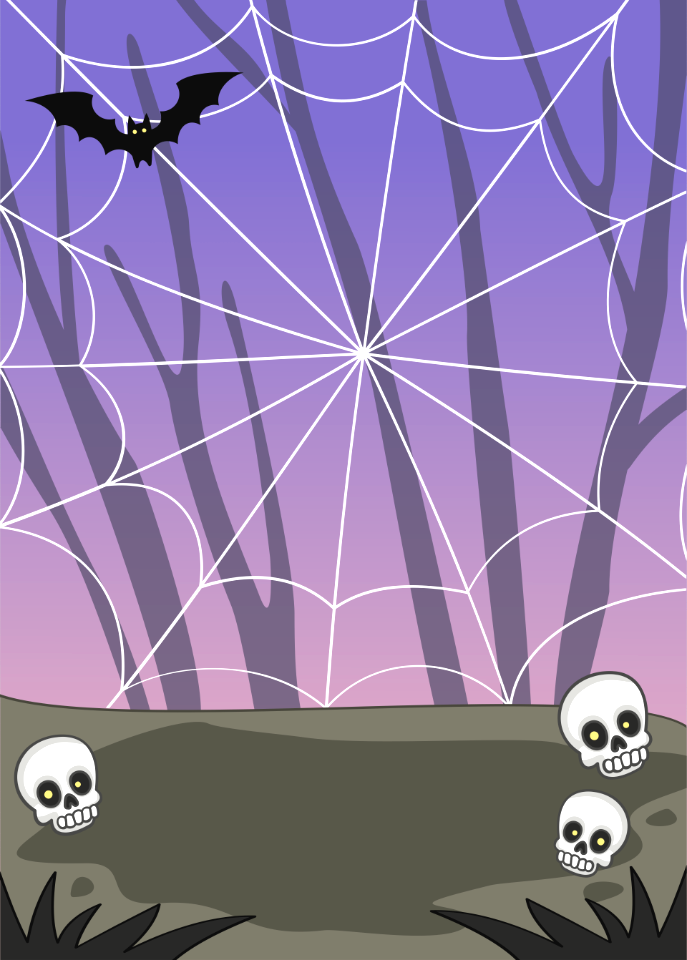 Spider net. Free illustration for personal and commercial use.