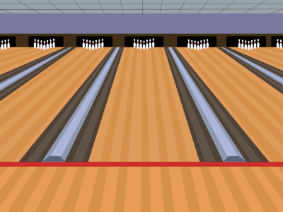 Bowling. Free illustration for personal and commercial use.