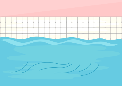 Swimming pool. Free illustration for personal and commercial use.