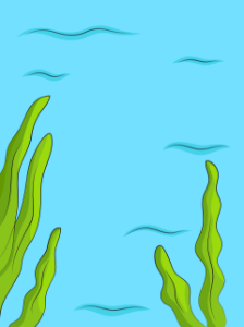 Underwater life. Free illustration for personal and commercial use.