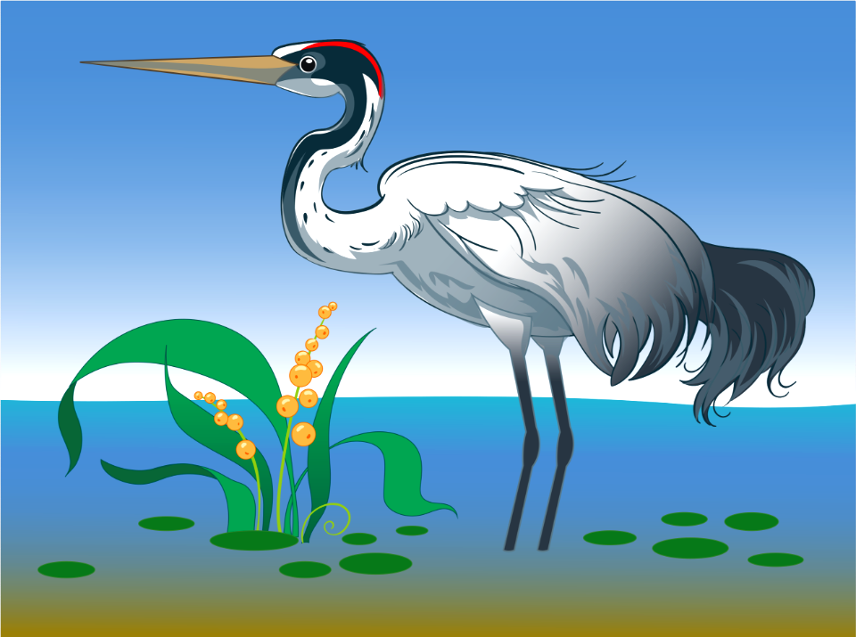 crane illustration free download