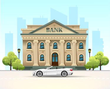 Bank. Free illustration for personal and commercial use.