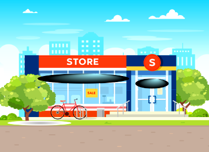 Store. Free illustration for personal and commercial use.