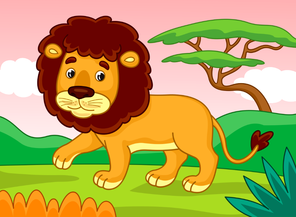 Lion - Free Stock Illustrations | Creazilla