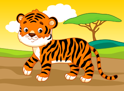 Tiger - Free Stock Illustrations | Creazilla