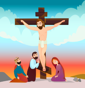 Good Friday. Free illustration for personal and commercial use.