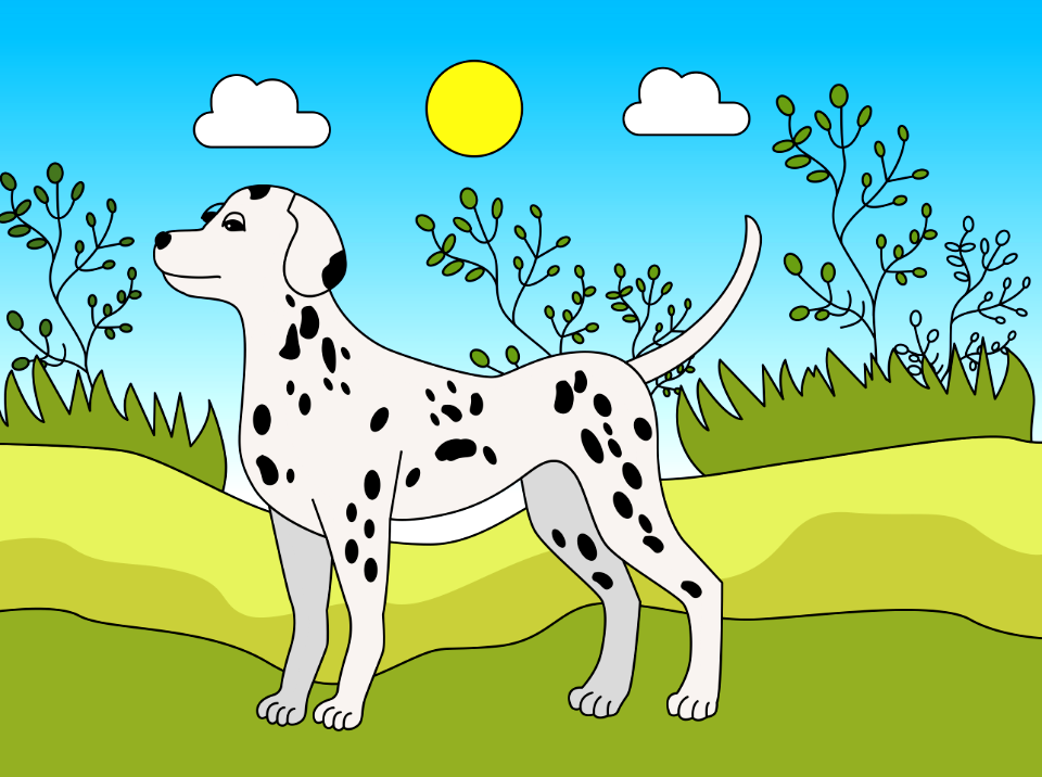 Dalmatian dog | Creazilla