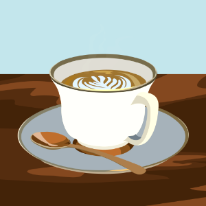Coffee Cup. Free illustration for personal and commercial use.