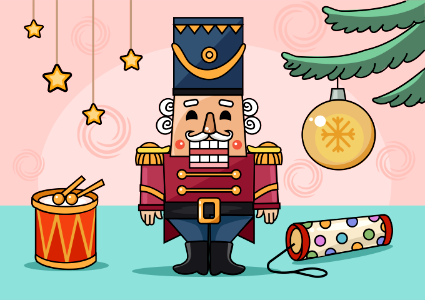 Nutcracker. Free illustration for personal and commercial use.