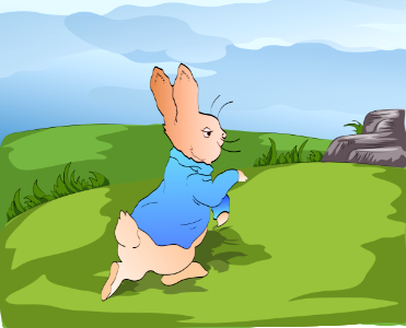 The Tale of Peter Rabbit. Free illustration for personal and commercial use.