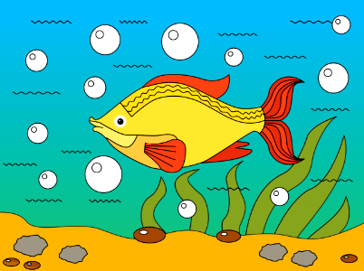 Fish. Free illustration for personal and commercial use.